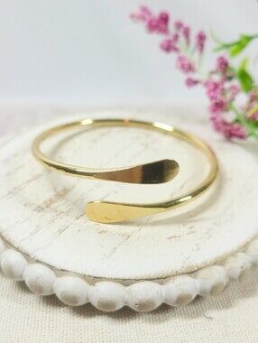 Gold Tone Wrap Bracelet